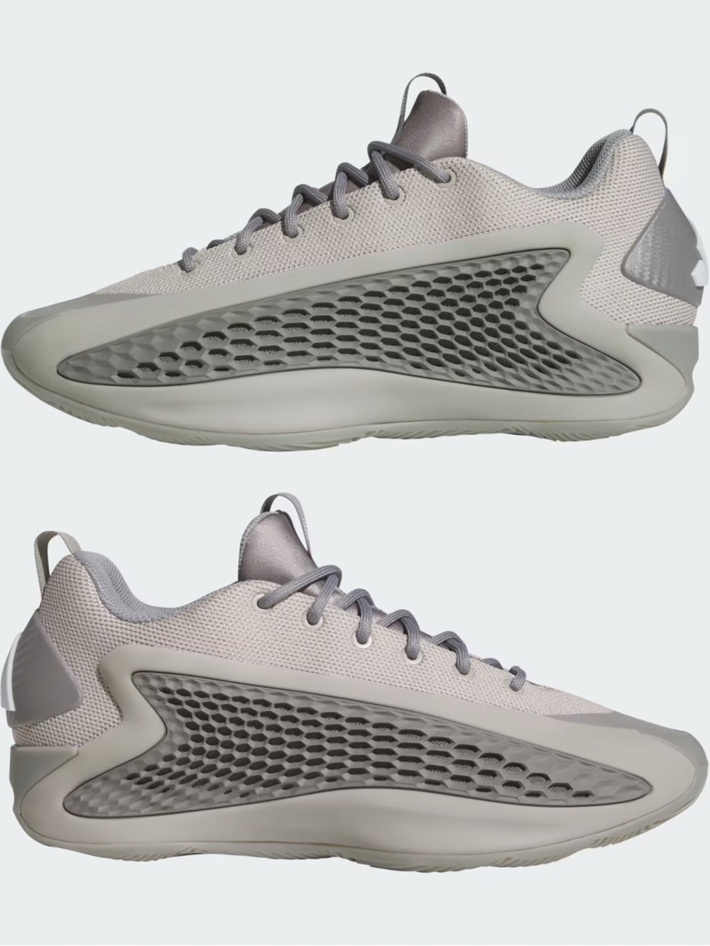 Adidas AE 1 Low Metallic Grey JS1775 Men's Size 11.5/12